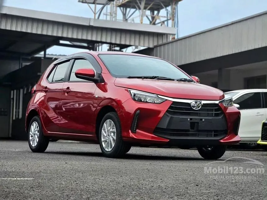 Jual Mobil Toyota Agya 2024 G 1.2 di Jawa Barat Manual Hatchback Merah Rp 135.000.000