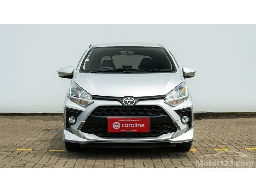 Jual Mobil Toyota Agya 2021 G 1.2 di Jawa Barat Manual Hatchback Silver Rp 130.000.000