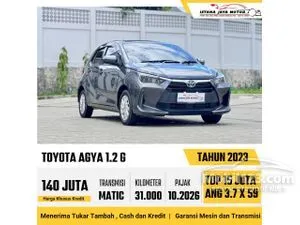 2023 Toyota Agya 1.2 G Hatchback