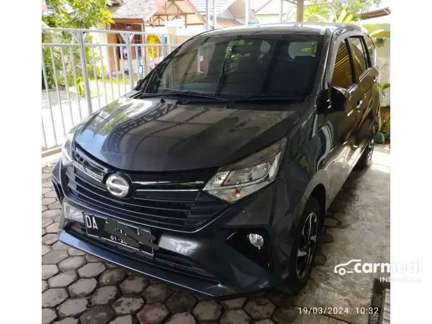 Jual Mobil Daihatsu Sigra 2022 R 1.2 di Kalimantan Selatan Manual MPV Hitam Rp 145.000.000