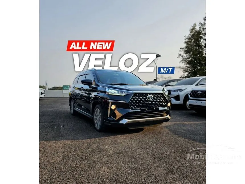 Jual Mobil Toyota Veloz 2024 1.5 di DKI Jakarta Manual Wagon Hitam Rp 265.700.000
