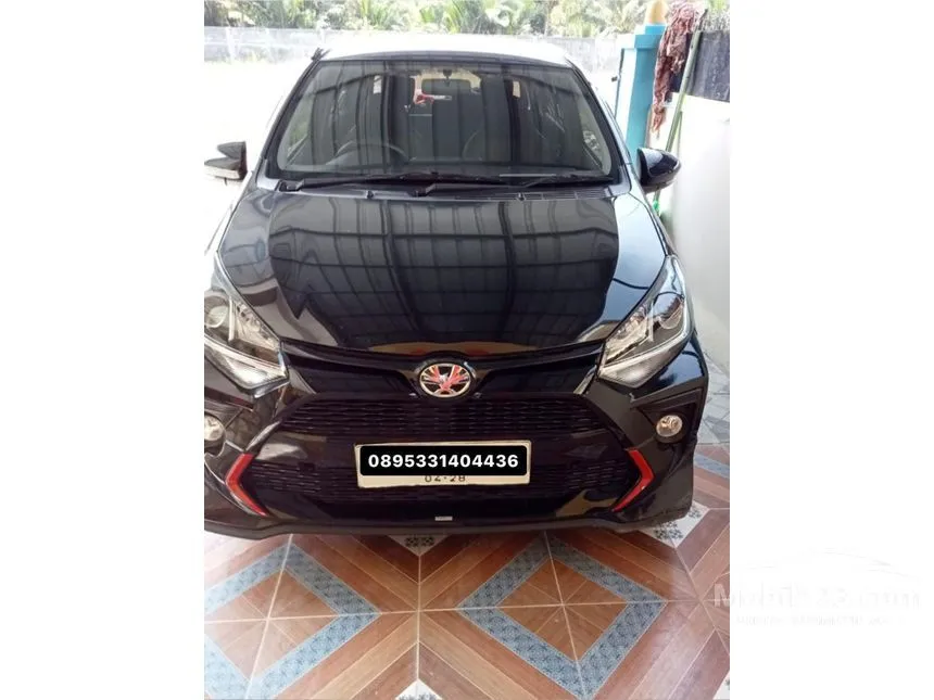 Jual Mobil Toyota Agya 2021 TRD 1.2 di Sumatera Utara Automatic Hatchback Hitam Rp 135.000.000