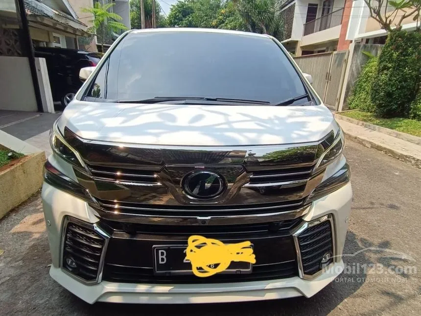 Jual Mobil Toyota Vellfire 2015 ZG 2.5 di DKI Jakarta Automatic Van Wagon Putih Rp 620.000.000