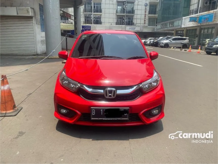 Jual Mobil Honda Brio 2022 Satya E 1.2 di DKI Jakarta Automatic Hatchback Merah Rp 135.000.000