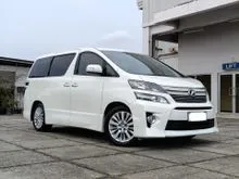 2013 Toyota Vellfire 2.4 ZG MPV PREMIUM SOUND TDP 9.9 JUTA AJA MURAH