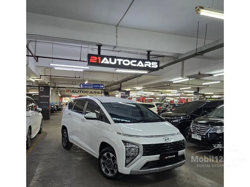 Jual Mobil Hyundai Stargazer 2022 Style 1.5 di DKI Jakarta Automatic Wagon Putih Rp 200.000.000