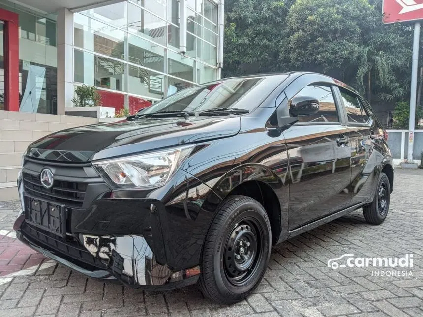Jual Mobil Daihatsu Ayla 2024 M 1.0 di Jawa Barat Manual Hatchback Hitam Rp 138.000.000
