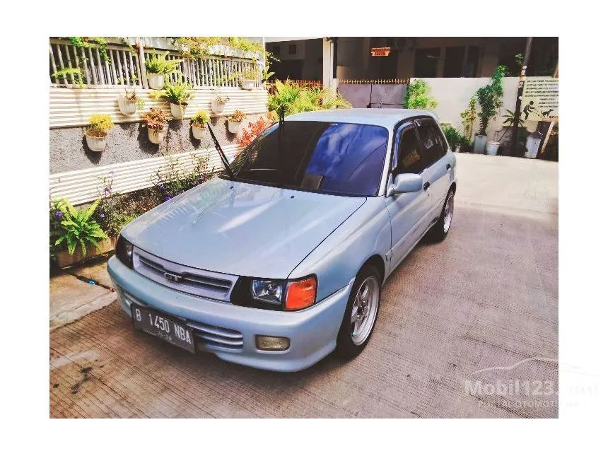 Jual Mobil Toyota Starlet 1996 1.3 di DKI Jakarta Manual Hatchback Silver Rp 58.000.000