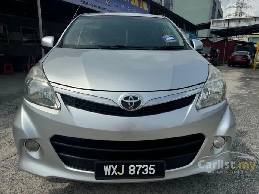 2012 Toyota Avanza S MPV