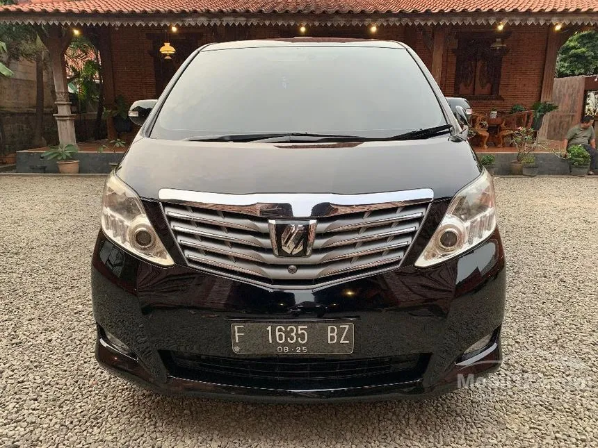 Jual Mobil Toyota Alphard 2009 G 2.4 di DKI Jakarta Automatic MPV Hitam Rp 215.000.000