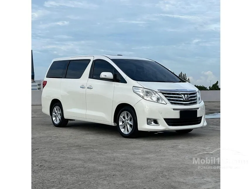 Jual Mobil Toyota Alphard 2013 G 2.4 di DKI Jakarta Automatic MPV Putih Rp 285.000.000