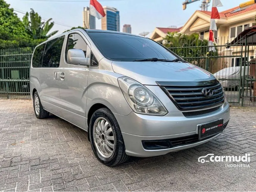 Jual Mobil Hyundai Starex 2011 Mover CRDi 2.5 di Banten Manual MPV Silver Rp 120.000.000