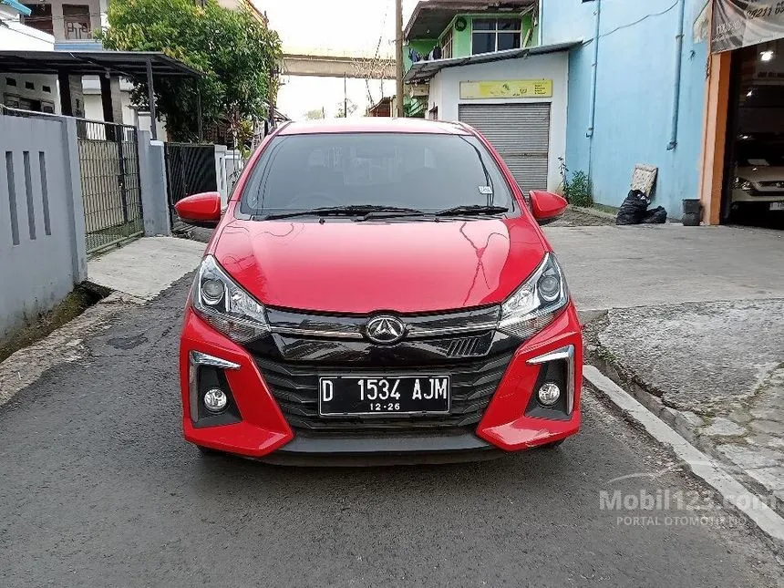 Jual Mobil Daihatsu Ayla 2021 R 1.2 di Jawa Barat Automatic Hatchback Merah Rp 105.000.000