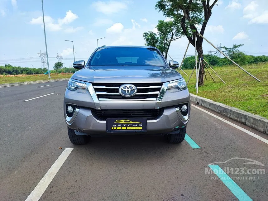 Jual Mobil Toyota Fortuner 2016 VRZ 2.4 di DKI Jakarta Automatic SUV Coklat Rp 295.000.000