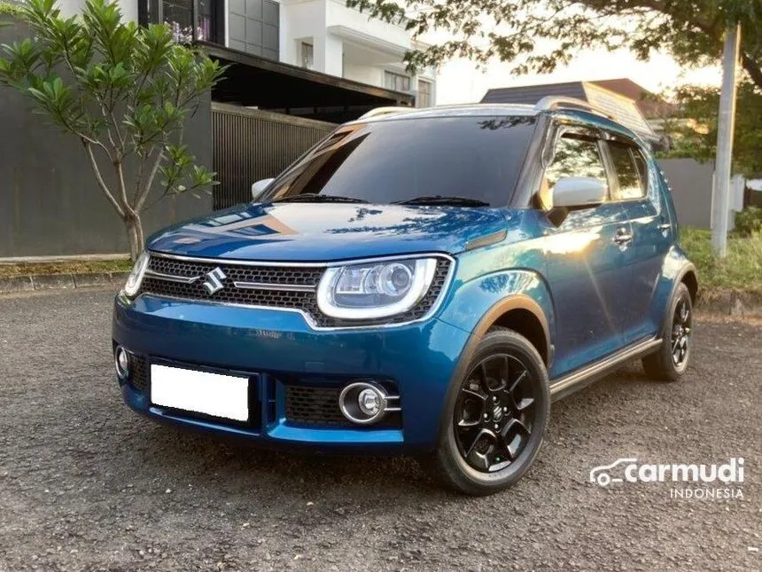 Jual Mobil Suzuki Ignis 2018 GX 1.2 di Banten Automatic Hatchback Biru Rp 136.000.000