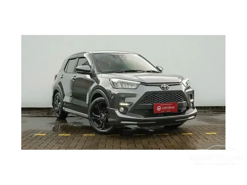 Jual Mobil Toyota Raize 2021 GR Sport TSS 1.0 di Banten Automatic Wagon Abu