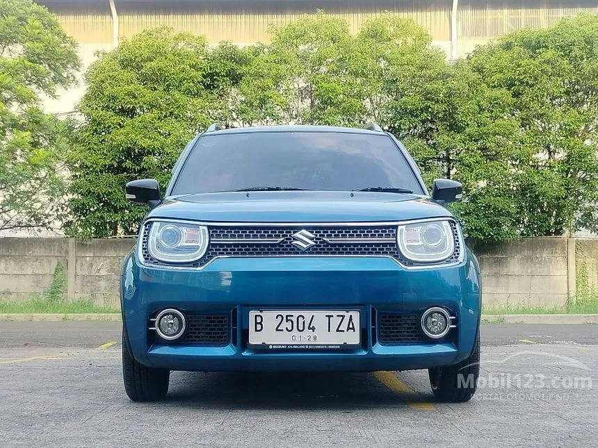 Jual Mobil Suzuki Ignis 2017 GX 1.2 di DKI Jakarta Automatic SUV Biru Rp 110.000.000