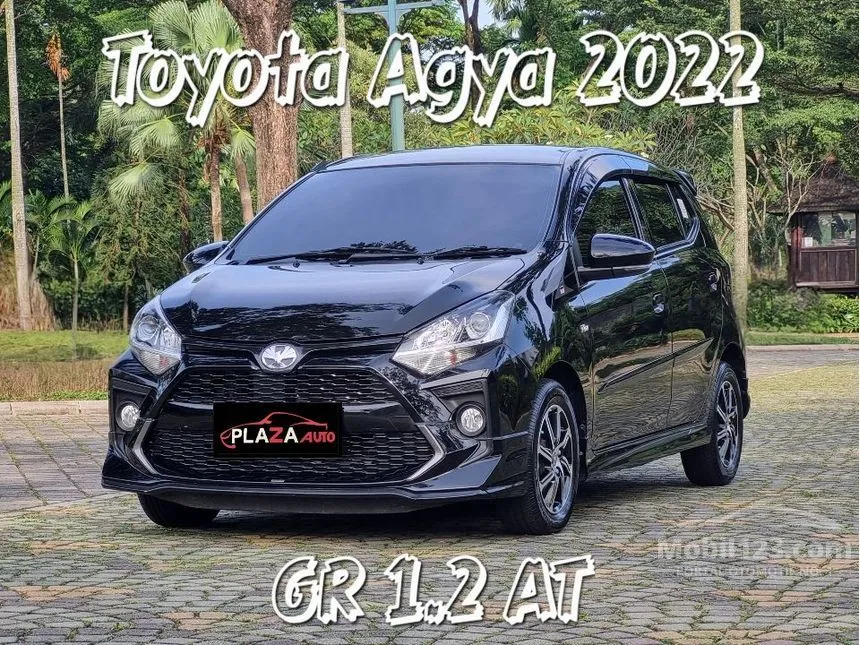 Jual Mobil Toyota Agya 2022 GR Sport 1.2 di Banten Automatic Hatchback Hitam Rp 146.000.000