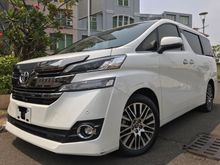 2015 Toyota Vellfire 2.5 G Van Wagon Km5000 ATPM Wrnty Pilot Seat TDP.225JT