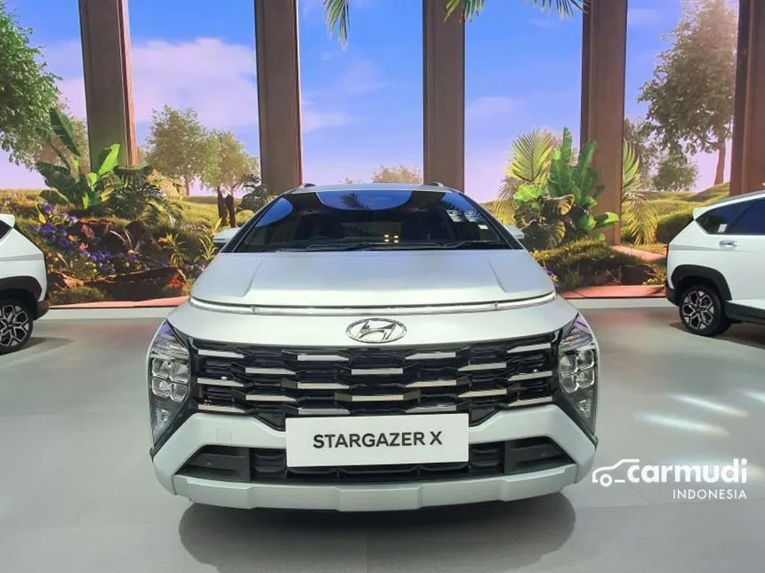 Jual Mobil Hyundai Stargazer X 2023 Prime 1.5 di Banten Automatic Wagon Silver Rp 326.000.000