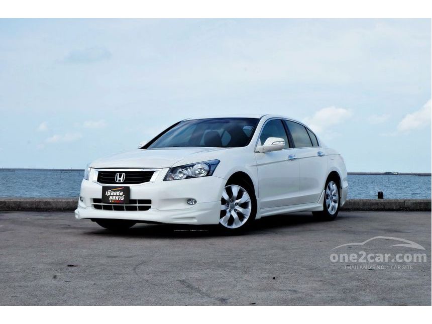 Honda Accord 2008 EL NAVI 2.4 in ภาคตะวันออก Automatic Sedan สีขาว for ...