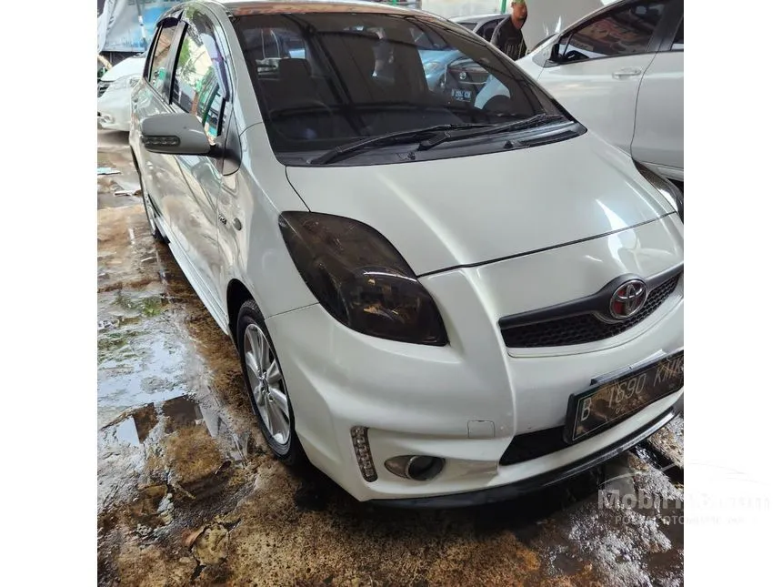 Jual Mobil Toyota Yaris 2012 J 1.5 di DKI Jakarta Manual Hatchback Putih Rp 95.000.000