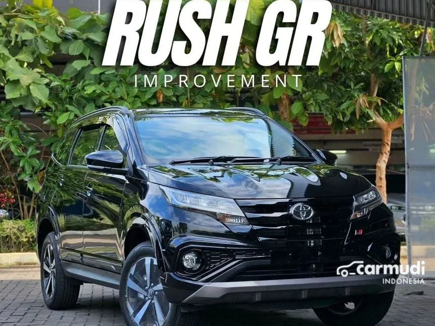 Jual Mobil Toyota Rush 2024 G 1.5 di Banten Automatic SUV Hitam Rp 284.400.000