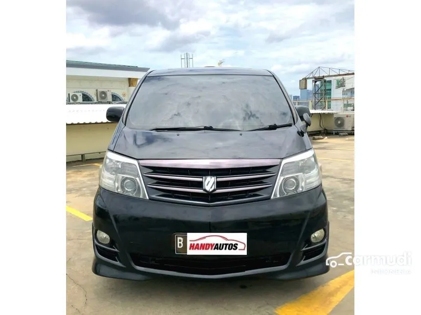 Jual Mobil Toyota Alphard 2006 ASG 2.4 di DKI Jakarta Automatic MPV Hitam Rp 129.000.000