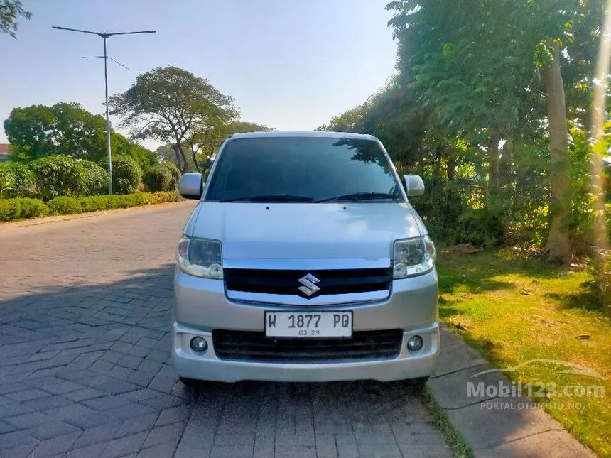 Jual Mobil Suzuki APV 2014 GX Arena 1.5 di Jawa Timur Manual Van Silver Rp 116.000.000