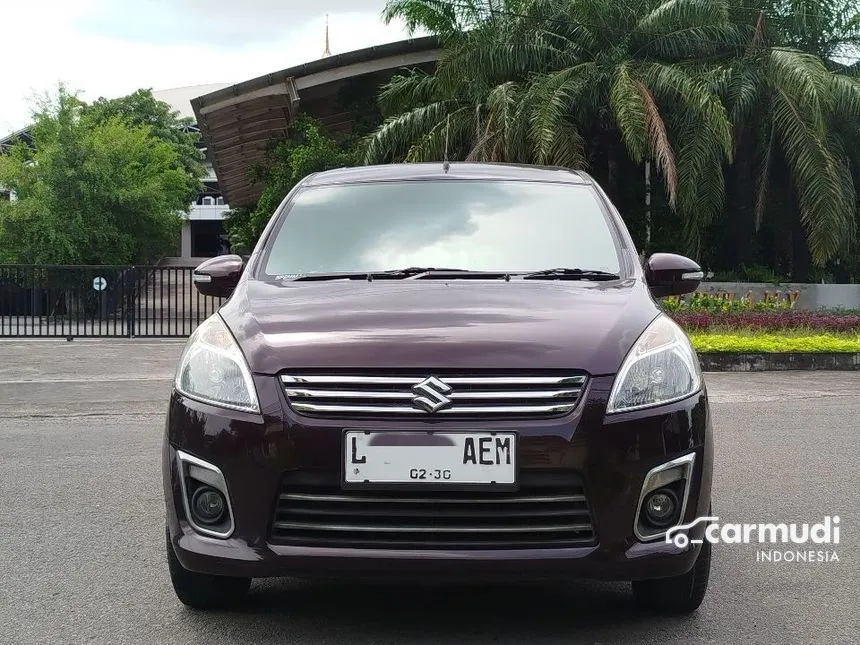 Jual Mobil Suzuki Ertiga 2015 GX 1.4 di Jawa Timur Manual MPV Marun Rp 140.000.006