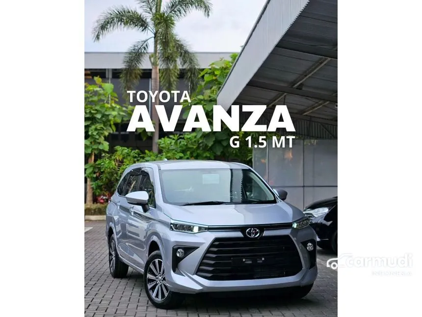 Jual Mobil Toyota Avanza 2024 G 1.5 di Jawa Barat Manual MPV Silver Rp 264.000.000