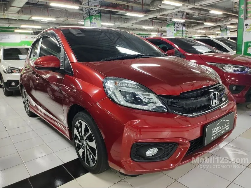 Jual Mobil Honda Brio 2017 RS 1.2 di Jawa Timur Automatic Hatchback Marun Rp 146.000.000