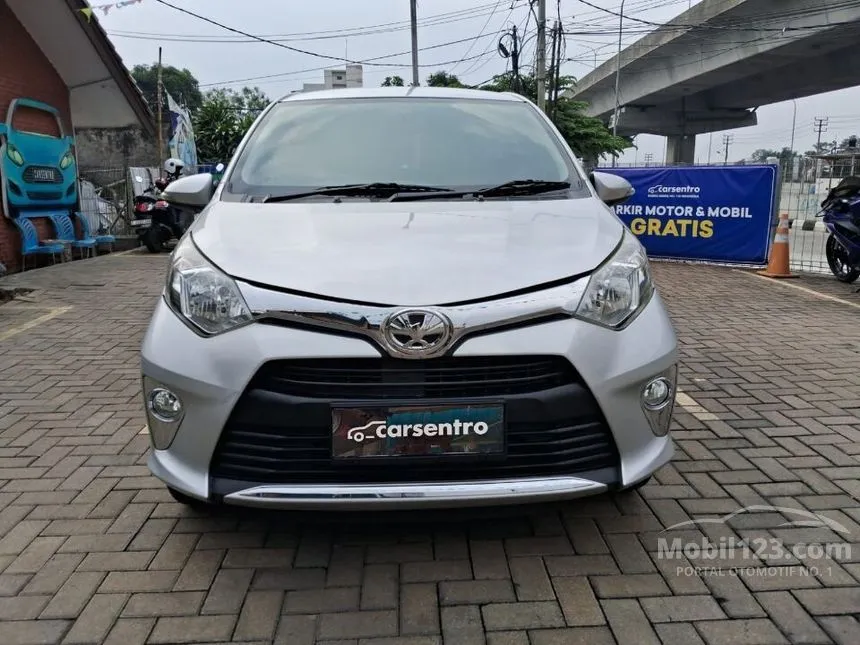 Jual Mobil Toyota Calya 2017 G 1.2 di Jawa Barat Automatic MPV Silver Rp 117.000.000