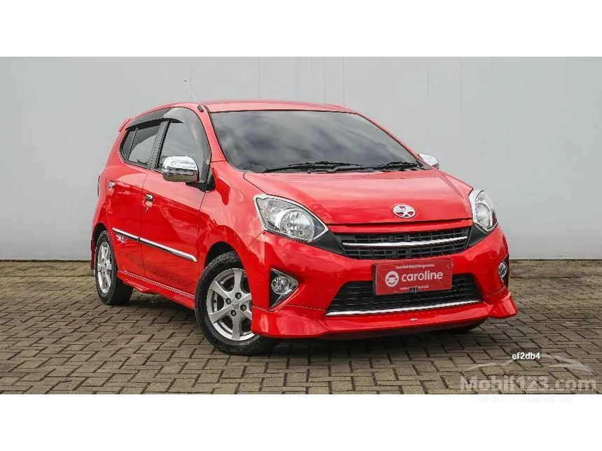 Jual Mobil Toyota Agya 2016 TRD S 1.0 di Jawa Barat Automatic Hatchback Merah Rp 104.000.000
