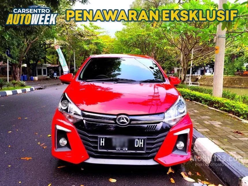 Jual Mobil Daihatsu Ayla 2021 R 1.2 di Jawa Tengah Automatic Hatchback Merah Rp 133.000.000