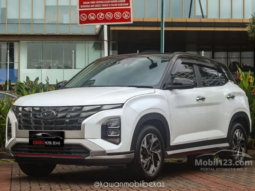 Jual Mobil Hyundai Creta 2022 Prime 1.5 di Banten Automatic SUV Putih Rp 275.000.000