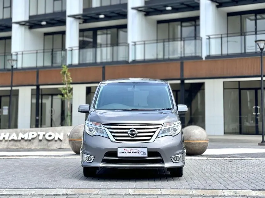 Jual Mobil Nissan Serena 2017 Highway Star 2.0 di DKI Jakarta Automatic MPV Abu