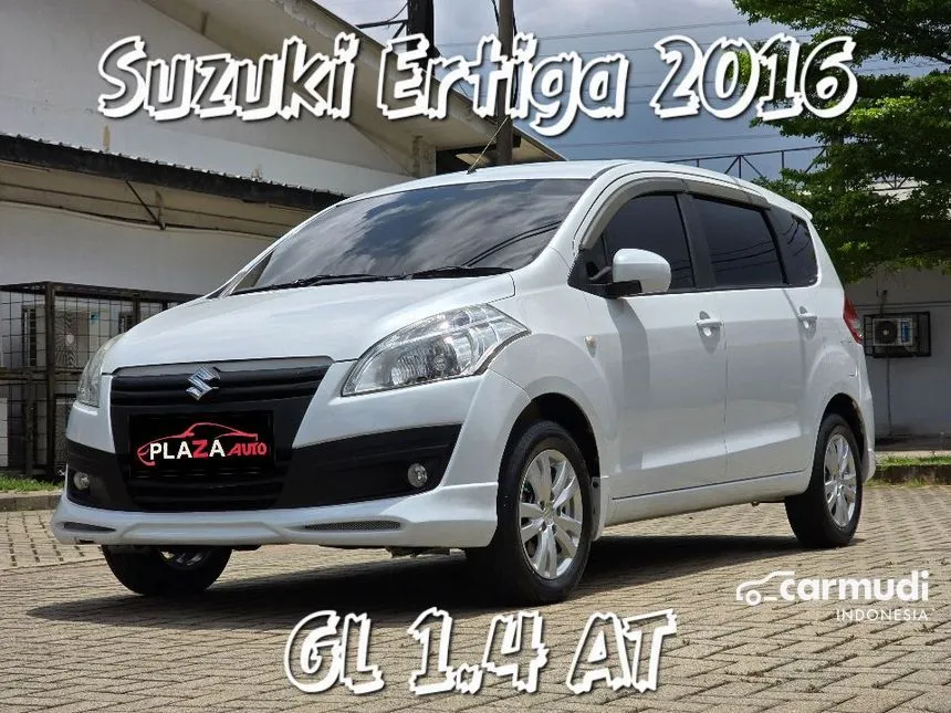 Jual Mobil Suzuki Ertiga 2016 GL 1.4 di Banten Automatic MPV Putih Rp 131.000.000