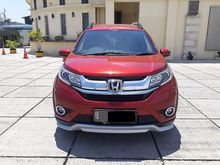 Honda BRV 1.5 Prestige AT 2016 Merah Full Orisinil Dijamin Murah