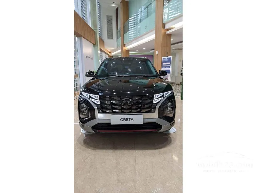 Jual Mobil Hyundai Creta 2024 Prime 1.5 di Jawa Barat Automatic Wagon Hitam Rp 357.540.000