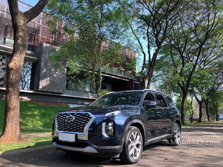 Jual Mobil Hyundai Palisade 2022 Signature 2.2 di DKI Jakarta Automatic Wagon Biru Rp 675.000.000