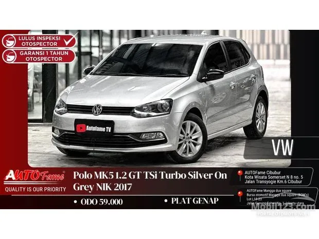 2015 Vw Polo Tsi Dsg Jual Volkswagen Polo Bekas Di Indonesia Harga - Main Image