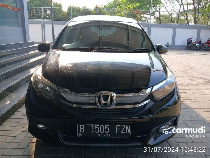 Jual Mobil Honda Mobilio 2017 E 1.5 di Banten Manual MPV Hitam Rp 136.000.000