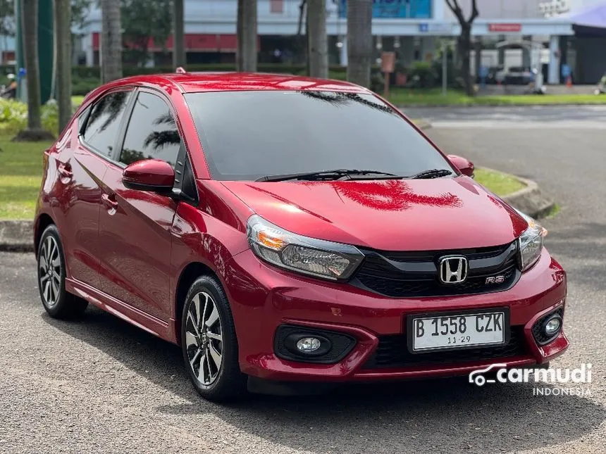 Jual Mobil Honda Brio 2019 RS 1.2 di Banten Automatic Hatchback Merah Rp 147.000.000