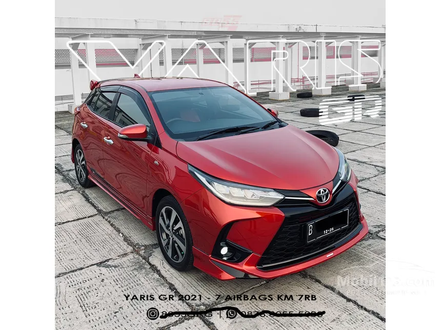 Jual Mobil Toyota Yaris 2021 S GR Sport 1.5 di DKI Jakarta Automatic Hatchback Merah Rp 238.000.000