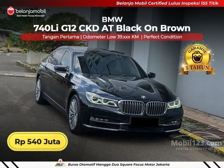2017 BMW 740Li Sedan
