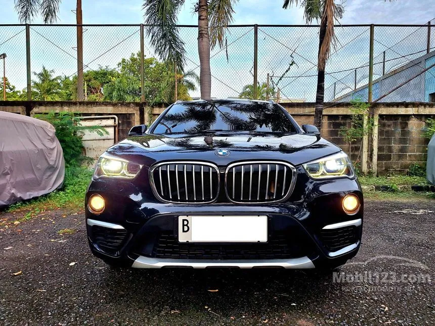 Jual Mobil BMW X1 2017 sDrive18i xLine 1.5 di DKI Jakarta Automatic SUV Hitam Rp 330.000.000