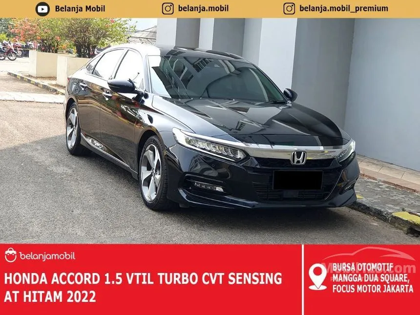 Jual Mobil Honda Accord 2022 1.5 di DKI Jakarta Automatic Sedan Hitam Rp 456.000.000