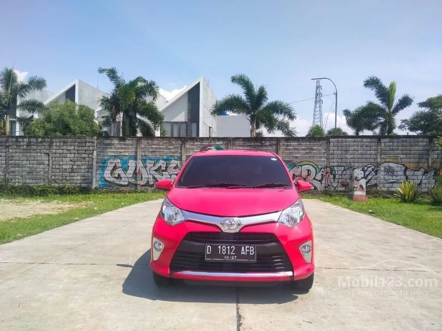 Jual Mobil Toyota Calya 2016 G 1.2 di Jawa Barat Manual MPV Merah Rp 95.000.000