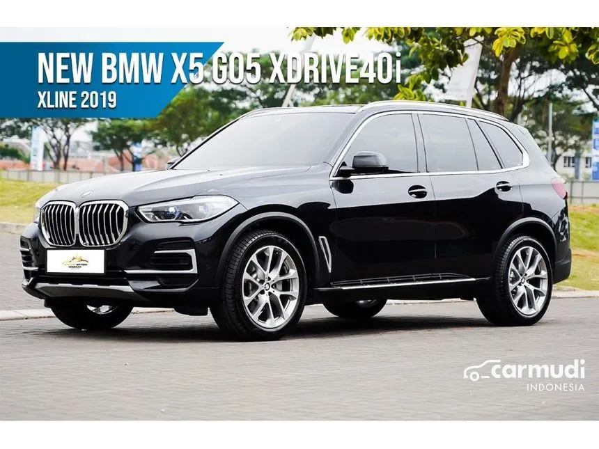 Jual Mobil BMW X5 2019 xDrive40i xLine 3.0 di Banten Automatic SUV Hitam Rp 789.000.000